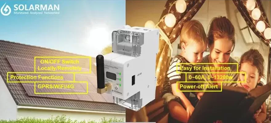 Jak chytrý je solarman jednofázový měřič energie?