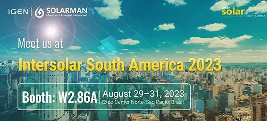 Pozvánka na výstavu intersolar v jižní americe od solarman