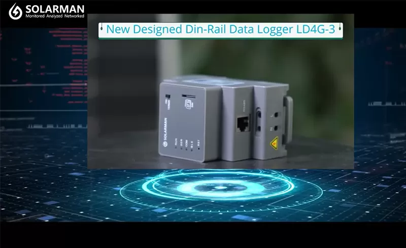 Nová generace solarman din-rail data logger -- LD4G-3