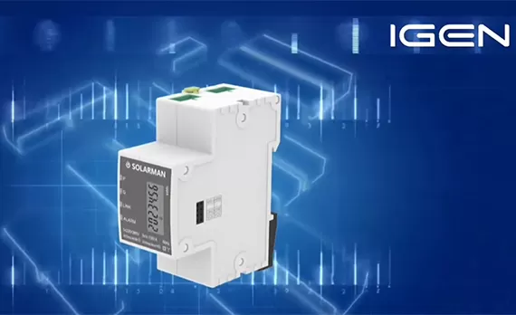 Solarman din-rail trojfázová instalace měřiče