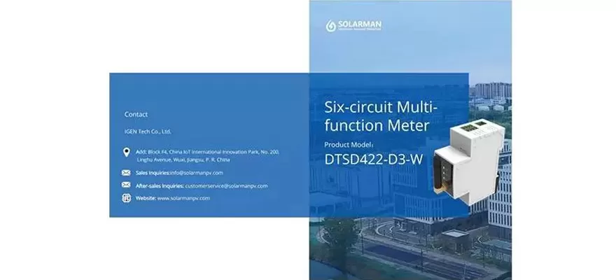 Solarman smart meter-push the development of distributed pv industry