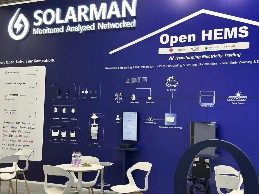 Solarman prezentuje inteligentní energetické řešení na key 2026 v itálii